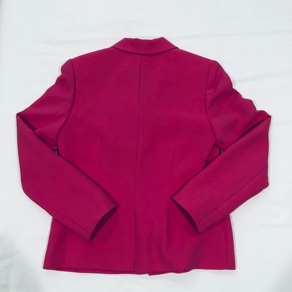 Pink Blazer Jacket with Two Front Pockets - Picture 2 of 3